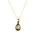Кулон "Kristāla Lāse (Gold Patina)" с кристаллами Swarovski™